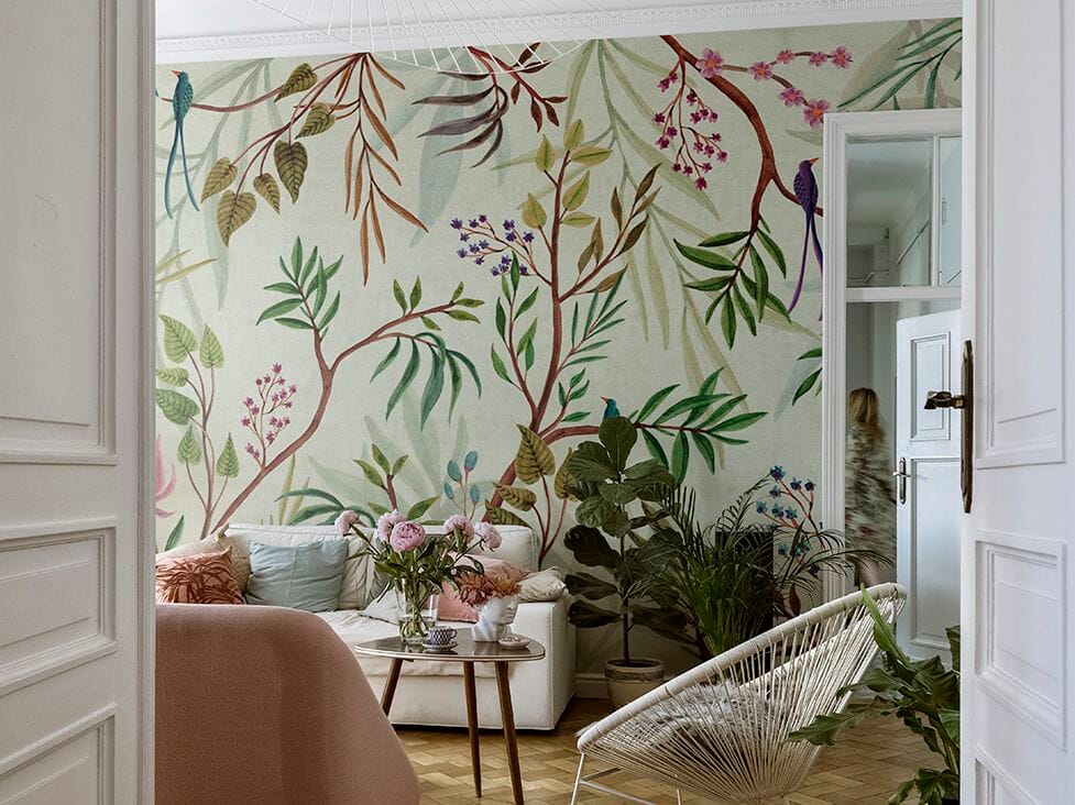 Обои с цветочными мотивами Jannelli&Volpi IMARI ARCH-00105653 - Вид №1