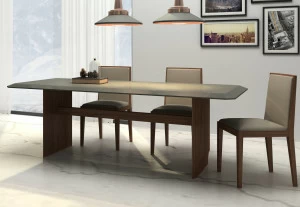 Обеденный стол деревянный 180 см Avila MOD INTERIORS AVILA 00-3885942 Орех;коричневый