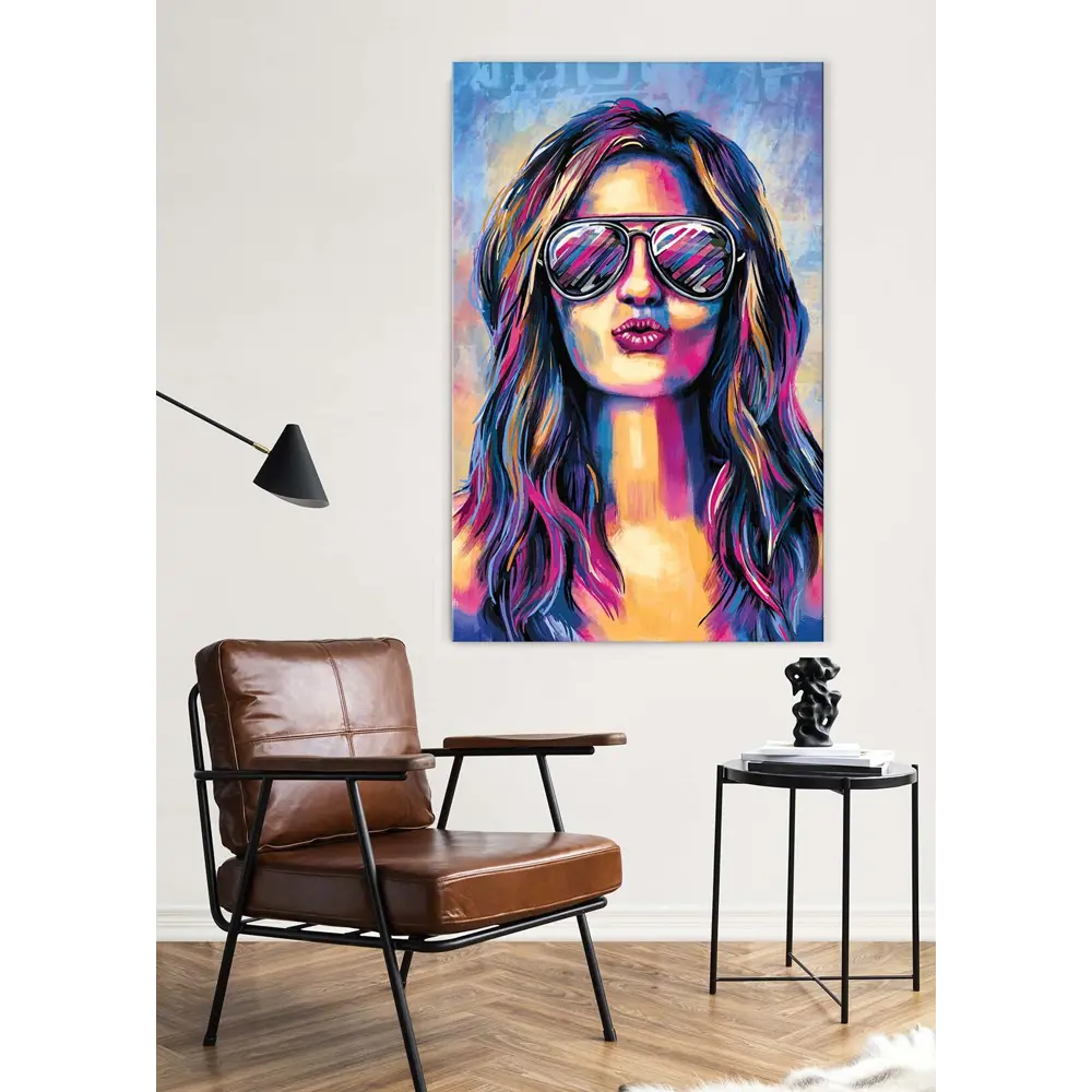 Картина на холсте В свете огней 1 70x110 см FBRUSH STLM-2182034 - Вид №1