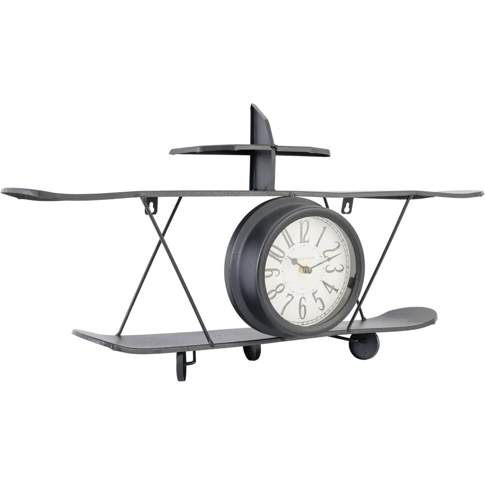 Настенные часы Atmosphera Самолет 15x33x63 см черный 169309 STLM-2167622 - Вид №2