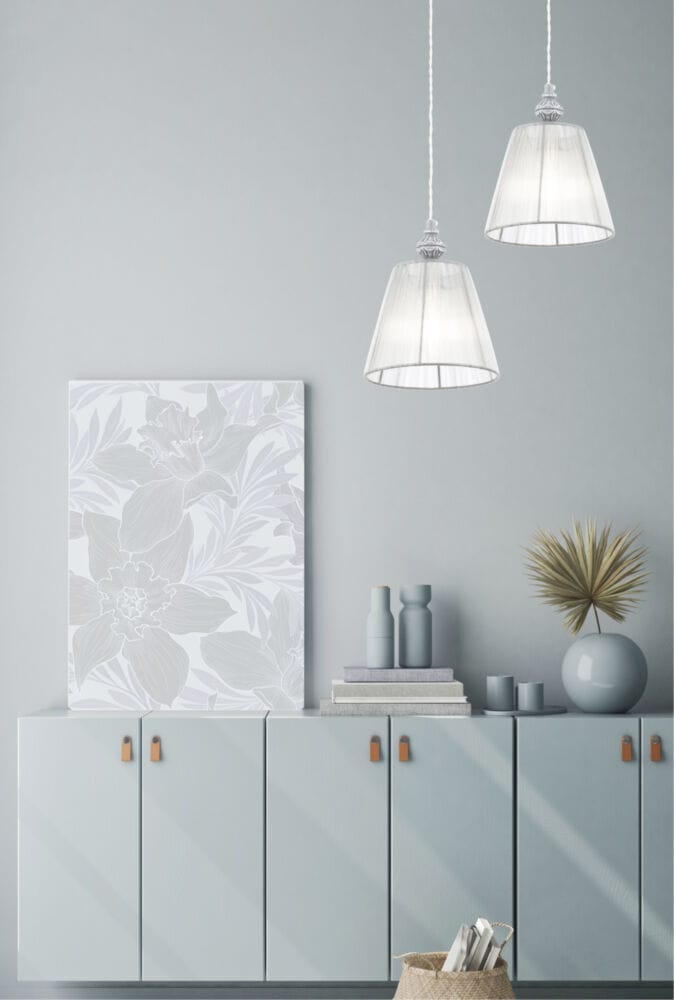 Подвесной светильник из органзы Maytoni Monsoon ARCH-00035444 - Вид №1