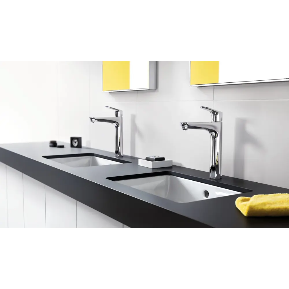 Смеситель для раковины Hansgrohe Focus E2 однорычажный высокий излив цвет хром STLM-2065834 - Вид №3