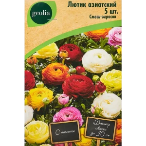 Лютик азиатский смесь окрасок 5 шт 86408666 STLM-2104630