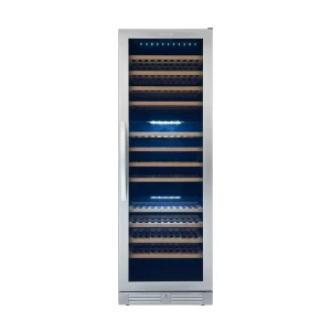 91023657 Винный шкаф Cellar Private CP154-3T 59.50x176x69.50 см 143 бутылки цвет черный/светло-серый STLM-1424698