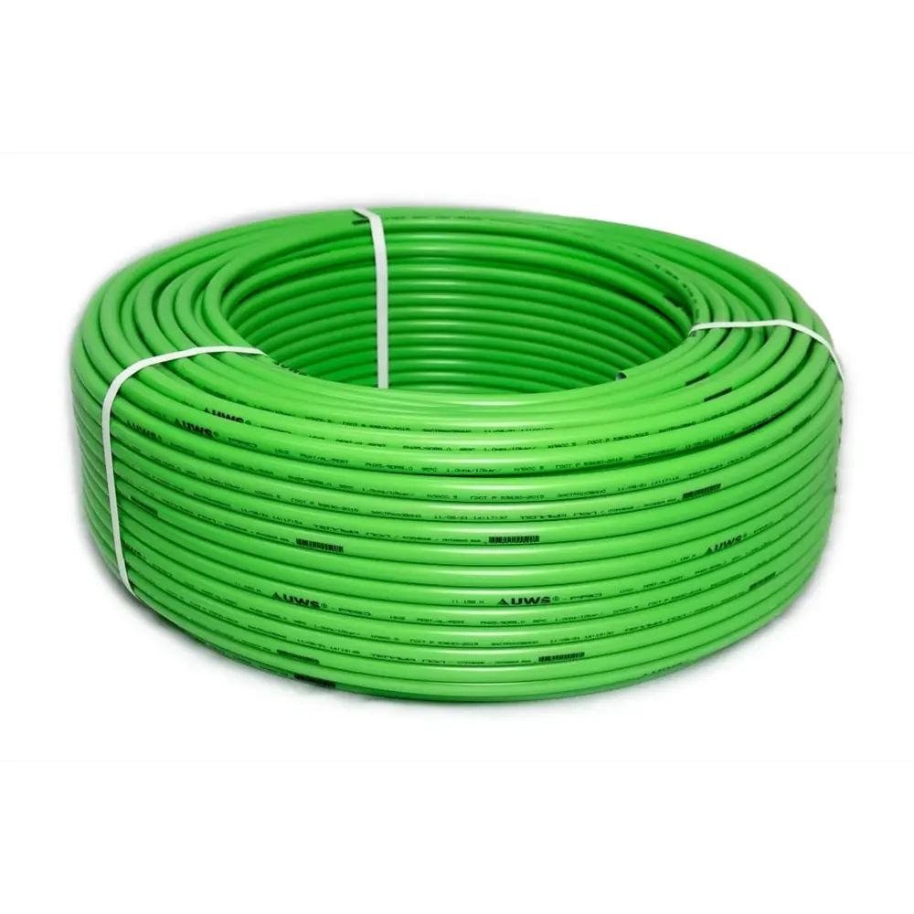 Труба металлопластиковая UWS Green 16x2 мм 1 м на отрез бухта 200 м STLM-2018181