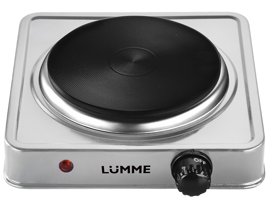 9058340 Плита компактная электрическая LUMME LU-HP3642B серебристый STDN-0004467