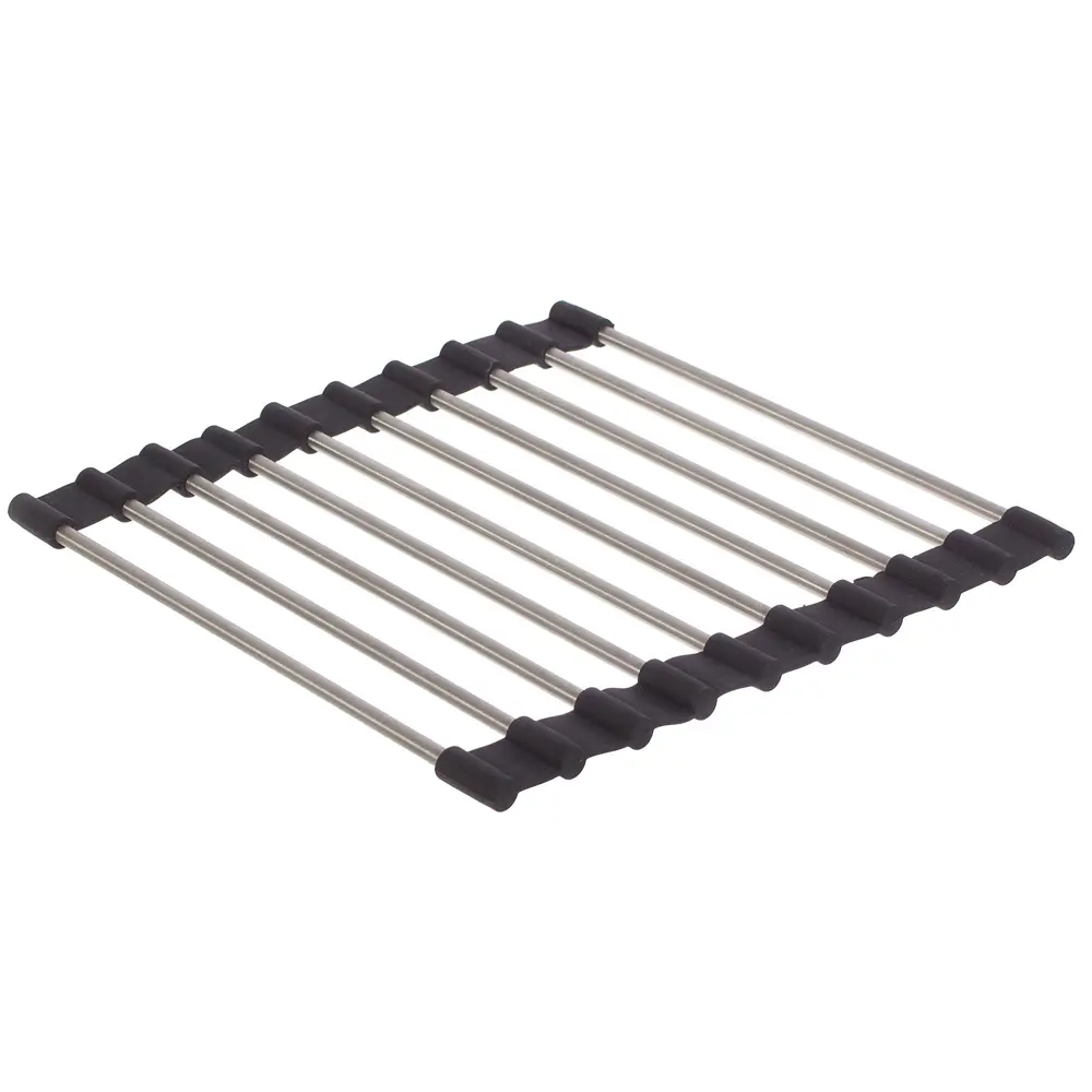 Подставка под горячее NEO 18.8x18.8x0.8 см нержавеющая сталь цвет чёрный хром Santreyd STLM-2093703