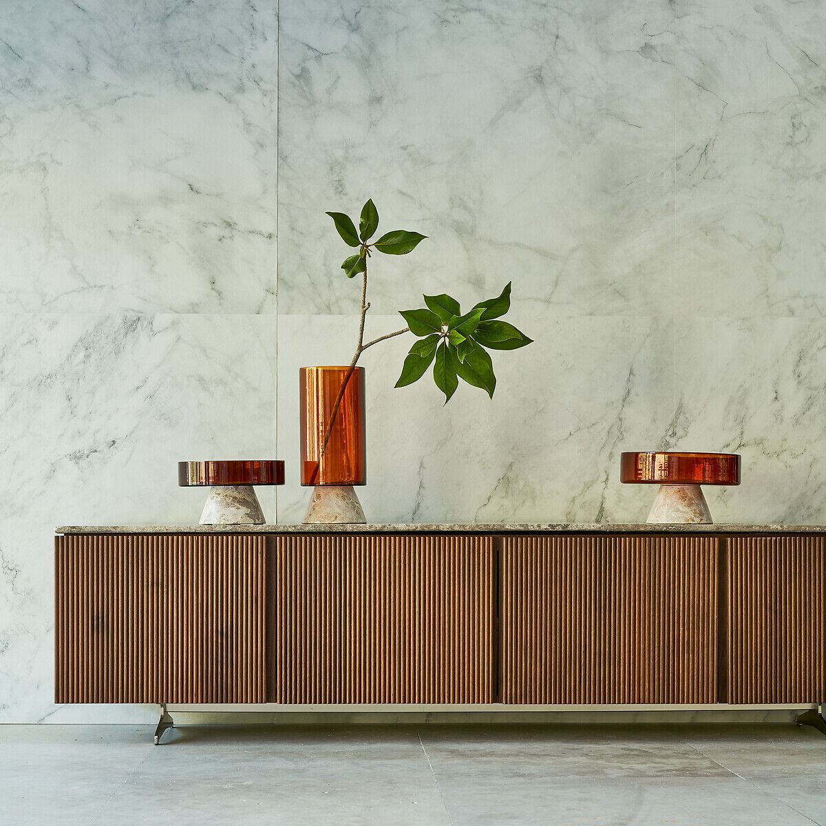 Деревянный шкаф для телевизора с распашными дверцами AMPM JAKTO ARCH-00040546 - Вид №2