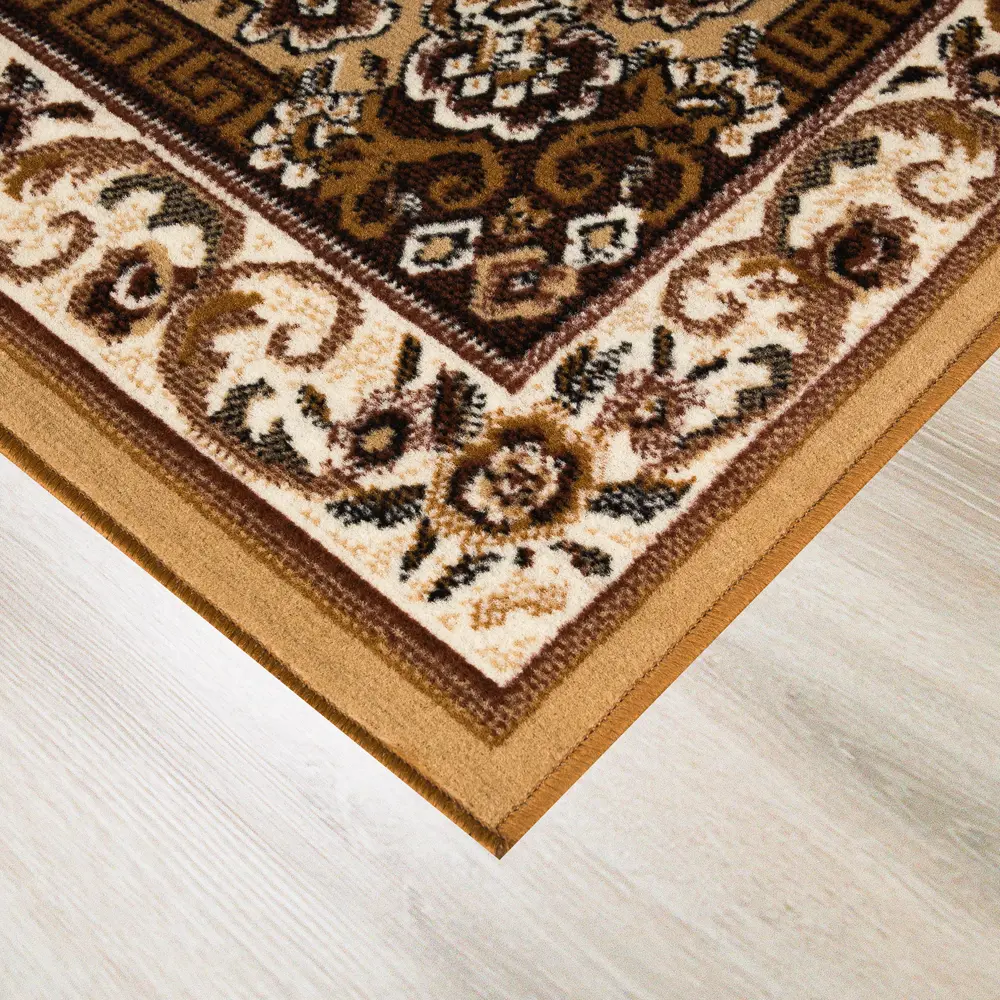 Ковер полипропилен Гарда 140x190 см цвет бежевый MERINOS STLM-2111375 - Вид №1