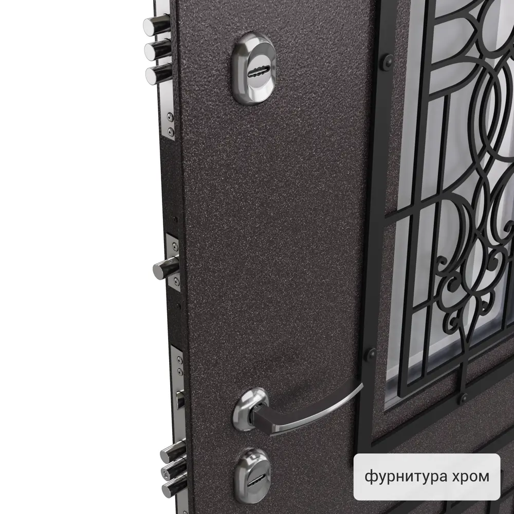 Дверь входная металлическая Термо, 880 мм, левая, цвет фрам орех 83404329 STLM-2020340 TOREX  - Вид №1