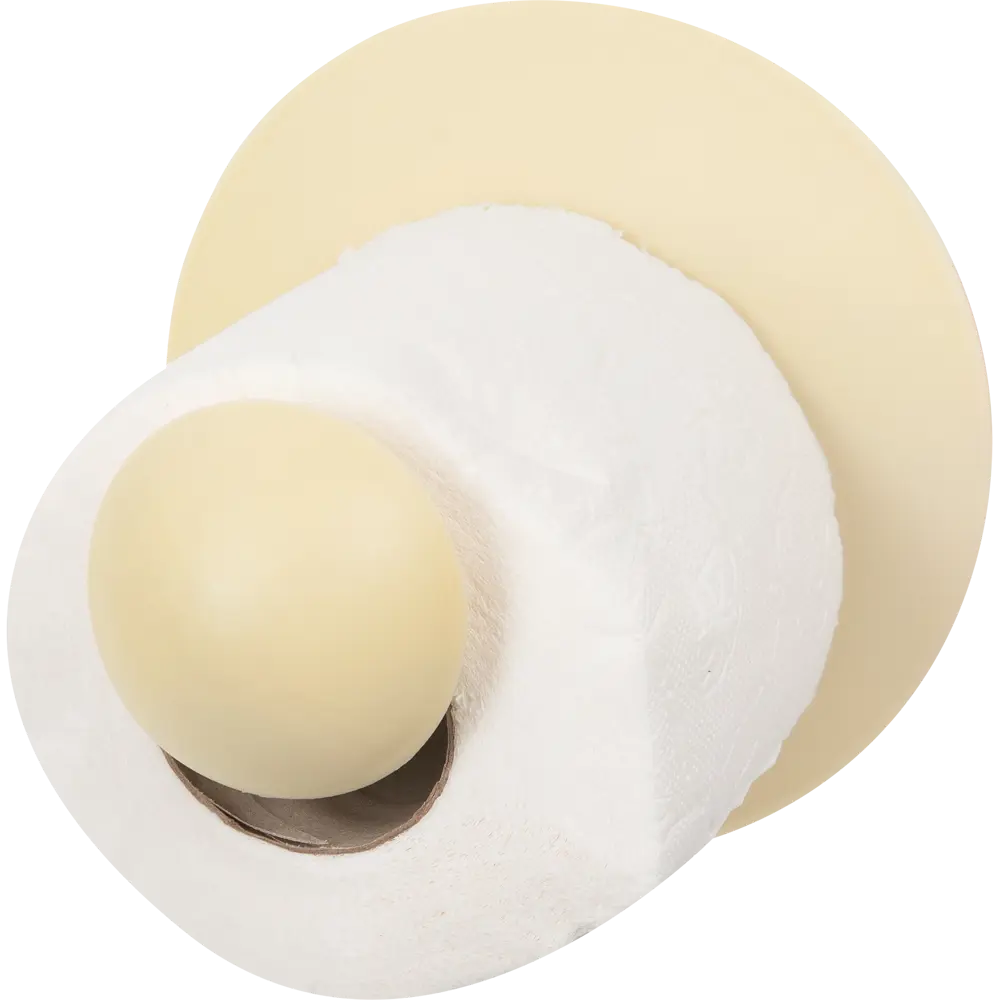 Держатель для туалетной бумаги Aqua цвет желтый BEROSSI STLM-2023489 - Вид №4