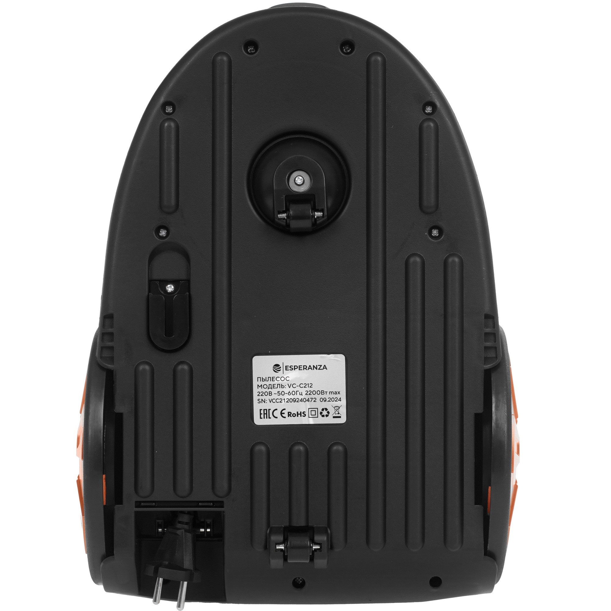 9214108 Пылесос Esperanza VC-C212 серый STDN-0084244 - Вид №3