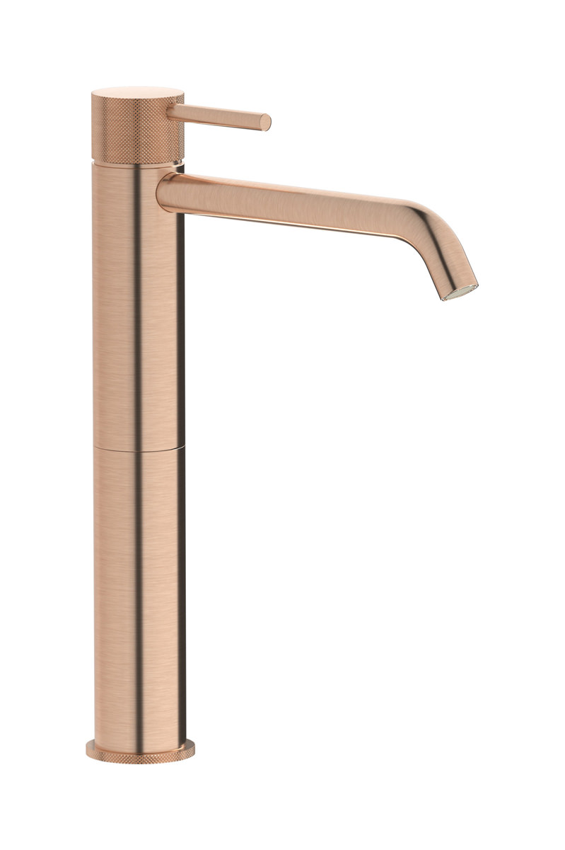 Смеситель для кухни на 1 отверстие. WE ARE IB id370sr Brushed Rose Gold Kitchen