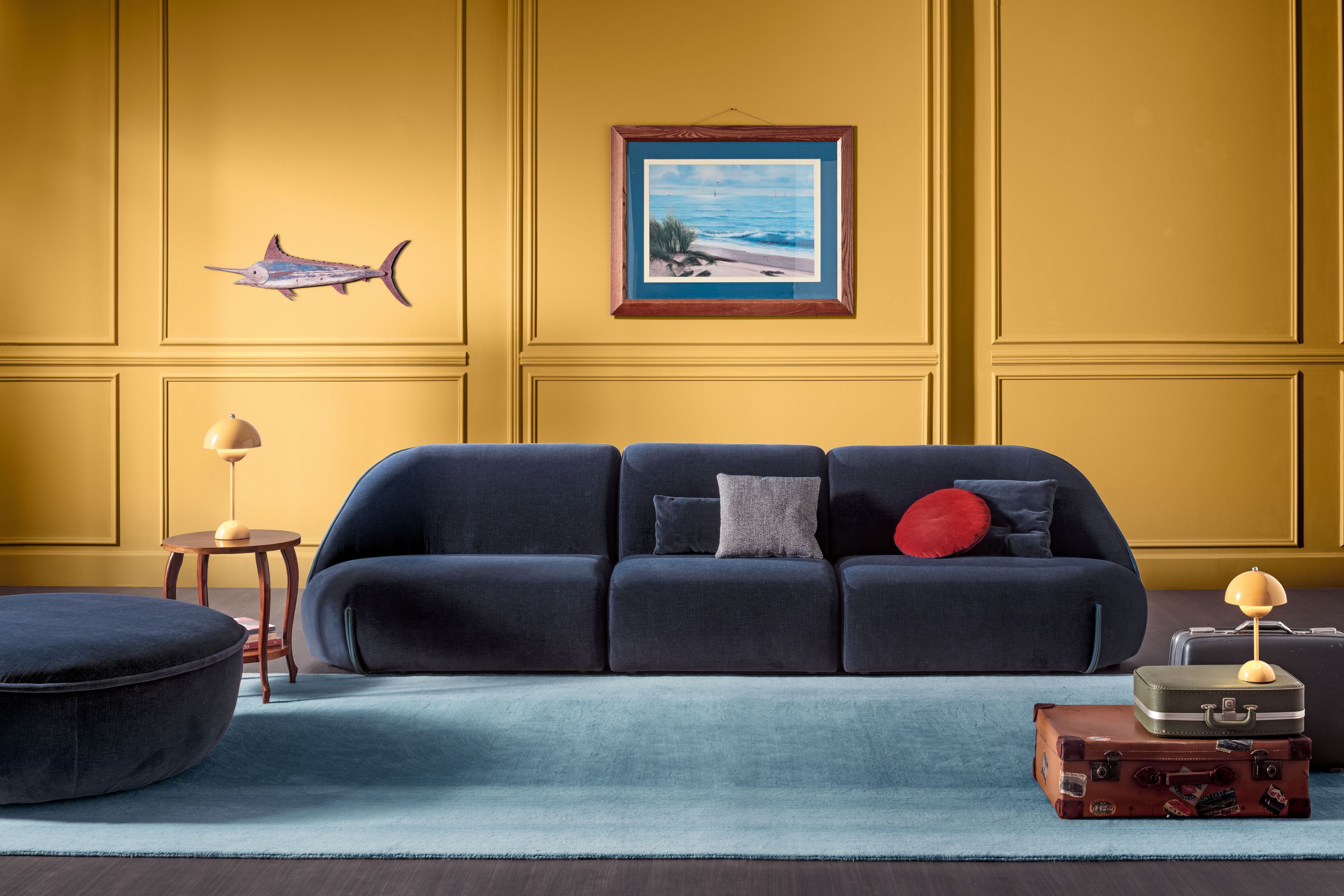 Модульный тканевый диван AERRE ITALIA Sibilla ARCH-00092400 - Вид №1