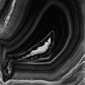 Арт-панель на холсте Alex Turco Minerals Black Agate