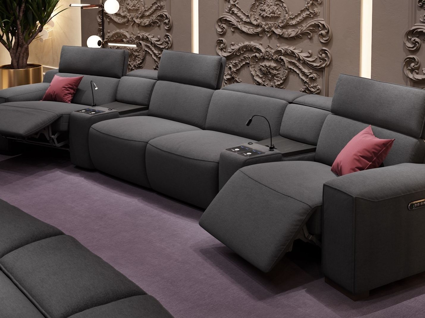 4-местный диван Sofanella LORETO KINO ARCH-00013050 - Вид №2