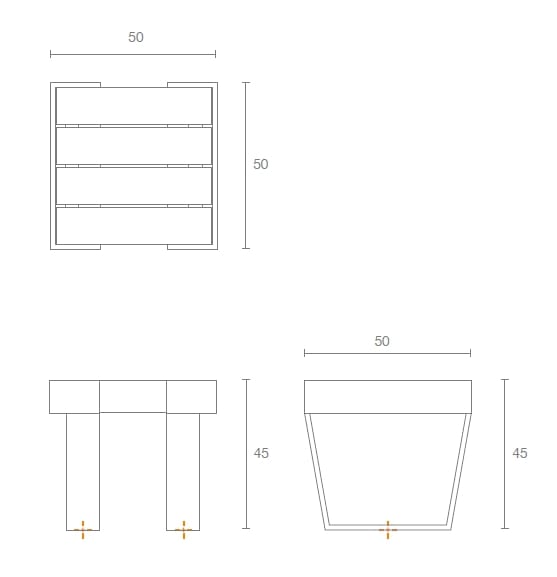 Деревянный табурет SIT Уэйд ARCH-00081261 - Вид №1