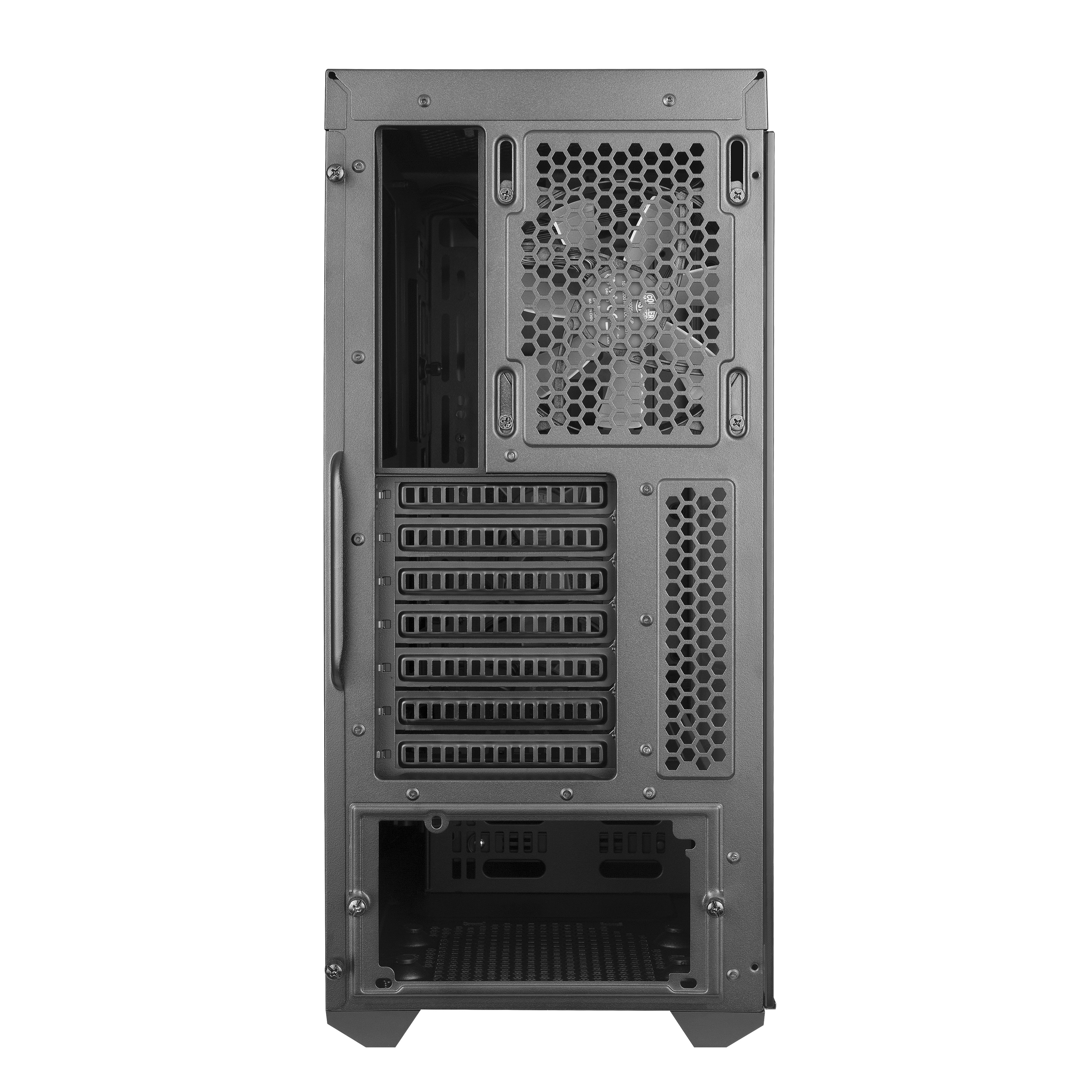 MCB-B500D-KGNN-S00 masterbox mb500, 2xusb3.0, 3x120 rgb fan, w/o psu, black, atx Cooler Master Cooler Master MasterBox Santreyd  - Вид №2