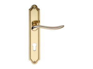 Классический стиль латунная ручка на пластине