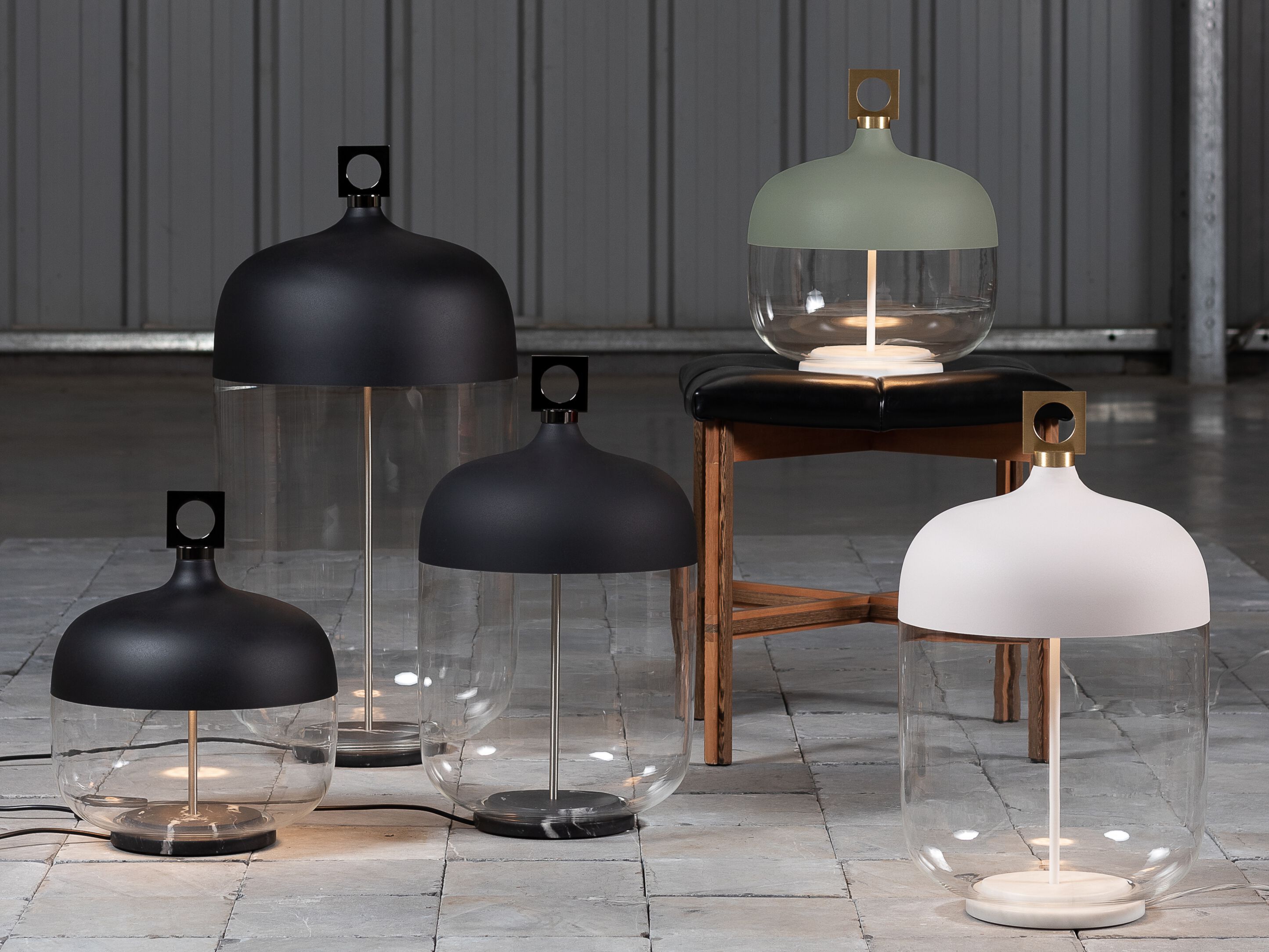 Стеклянная светодиодная настольная лампа Hind Rabii T-Cotta ARCH-00125067 - Вид №8