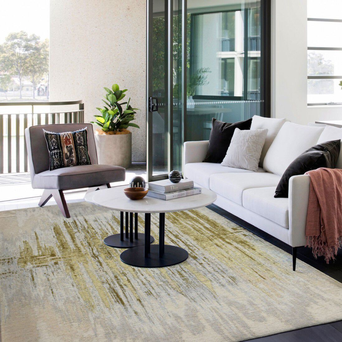 Прямоугольный ковер с рисунком Ademi Essential ARCH-00043392 - Вид №5