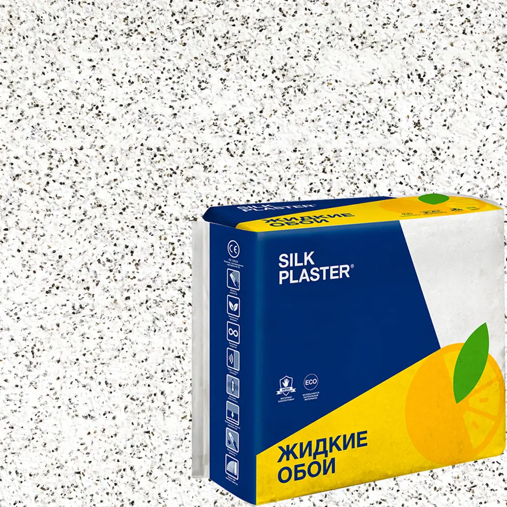 Жидкие обои Silk Plaster Absolute А230 1.05 кг цвет серебристо-белый 82736038 STLM-2140818 