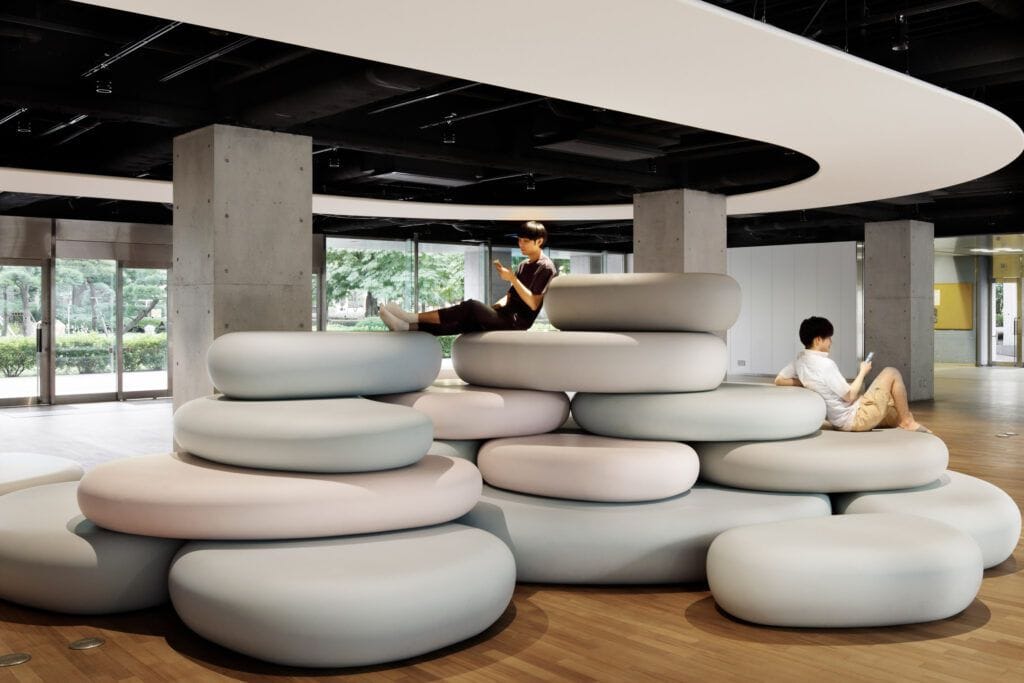 Овальный пуф с пенопластовым покрытием SIXINCH Steen ARCH-00117306 - Вид №4