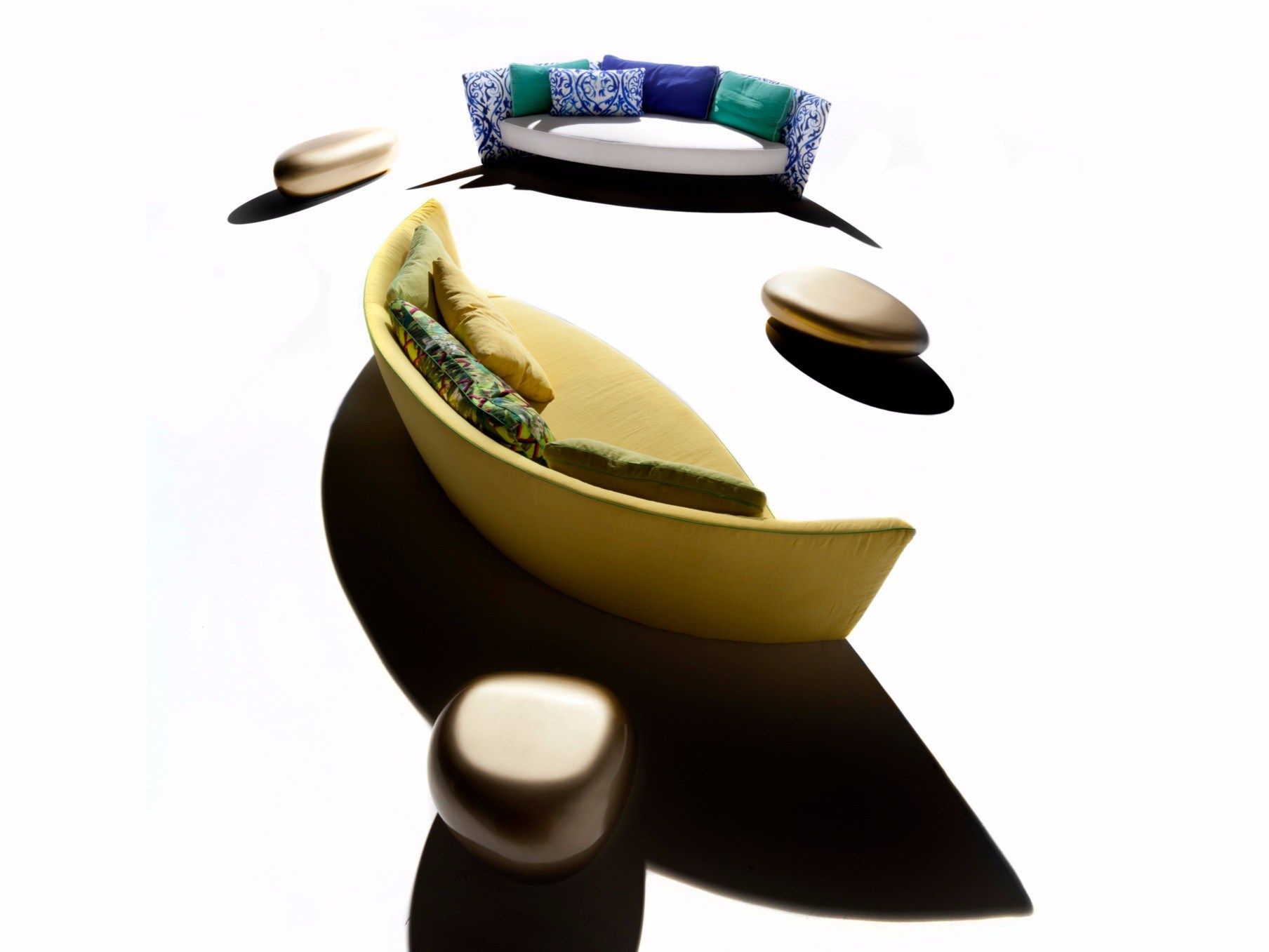 Ткань диван ERBA ITALIA IBIZA ARCH-00102250 - Вид №7