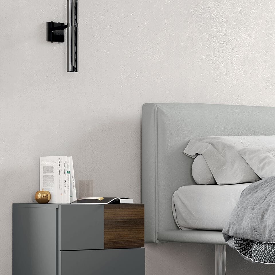 Двуспальная кровать из ткани с мягким изголовьем Febal Casa HUG ARCH-00051973 - Вид №5