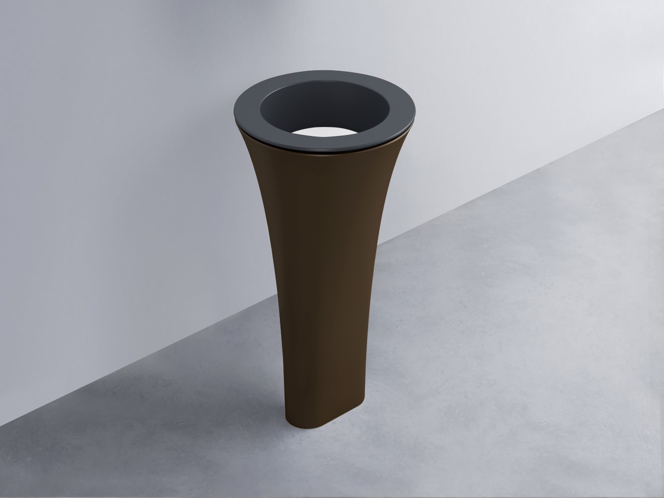 AMLA45-BA+AMPILT-BL+AMCOLT-CA Раковина Amedeo Tondo отдельностоящая cielo Enjoy + Amedeo Ceramica Cielo