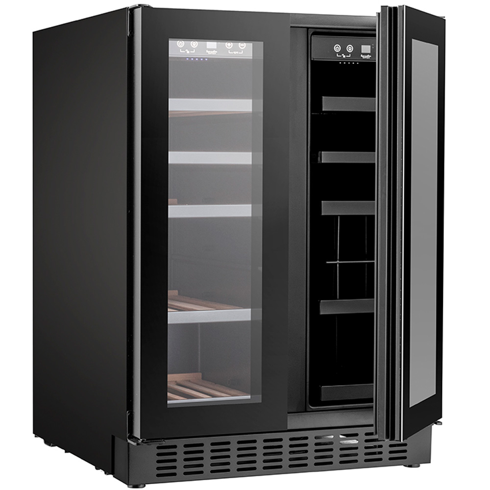 9173358 Винный шкаф Temptech SOM2DX60DRB черный STDN-0049722 - Вид №2