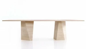 more Прямоугольный деревянный обеденный стол Varan