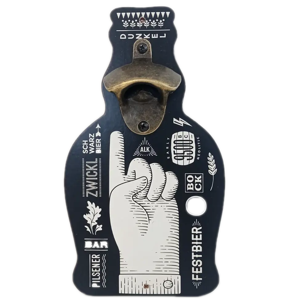 Пивная открывашка Schwarz beer 135x240 мм Santreyd STLM-2194034