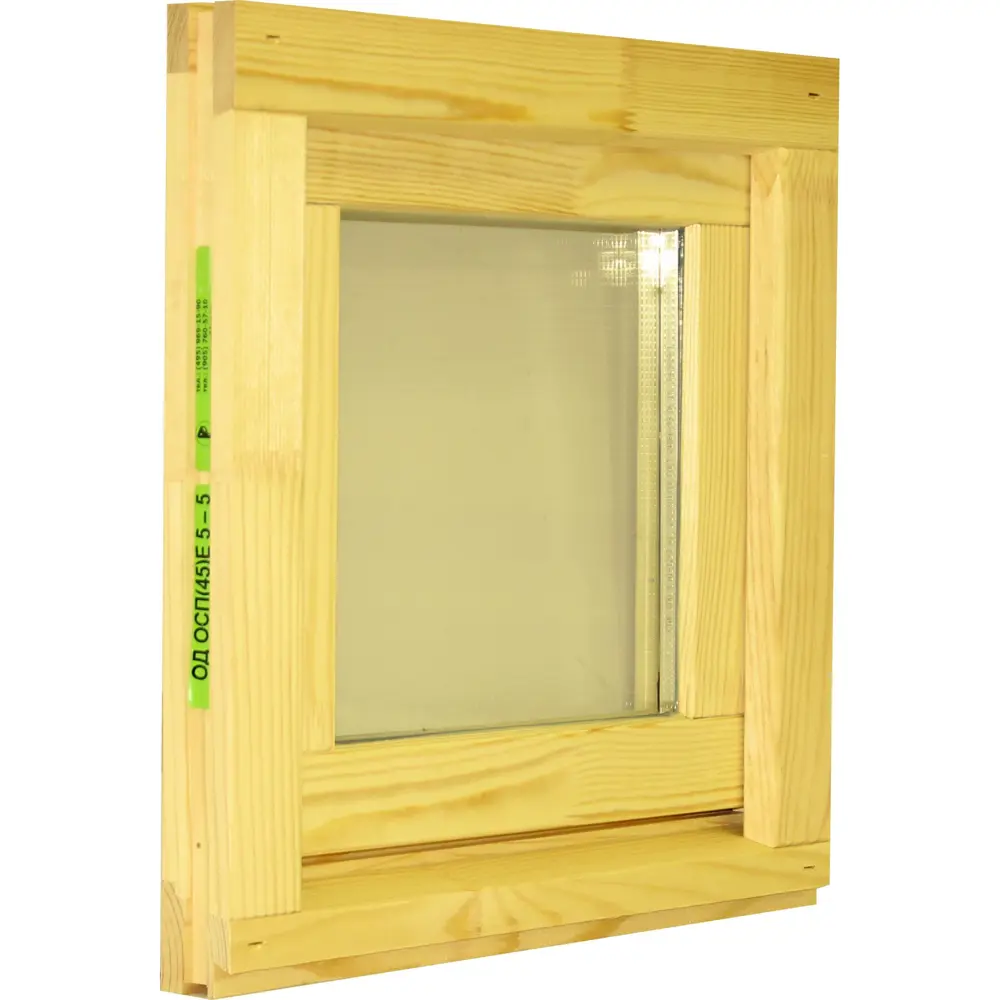 Окно деревянное 46х47 см, однокамерный стеклопакет Santreyd STLM-2002682 - Вид №1