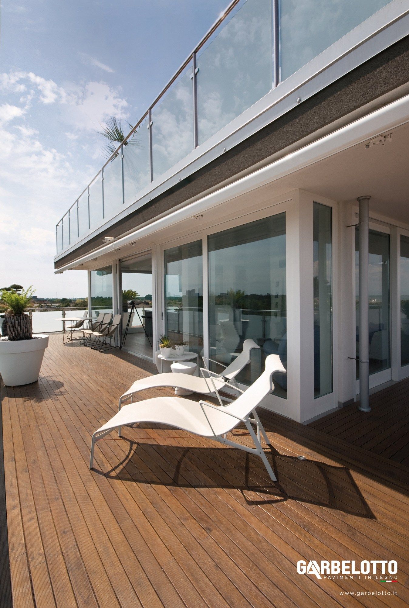 Decking ipè Lapacho, Teak e Bamboo Garbelotto Террасная доска ARCH-00017161 - Вид №10