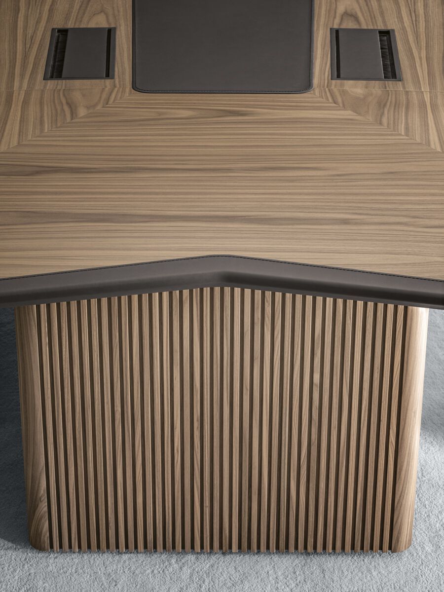 Деревянный прямоугольный стол для совещаний с системой люверсов i 4 Mariani MASTER ARCH-00109096 - Вид №8