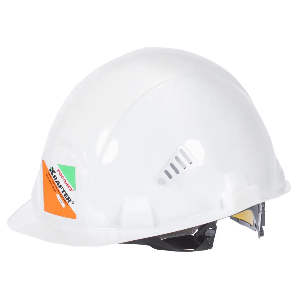 Защитная каска KRAFTER с регулируемой вентиляцией 81949581 STLM-0014648