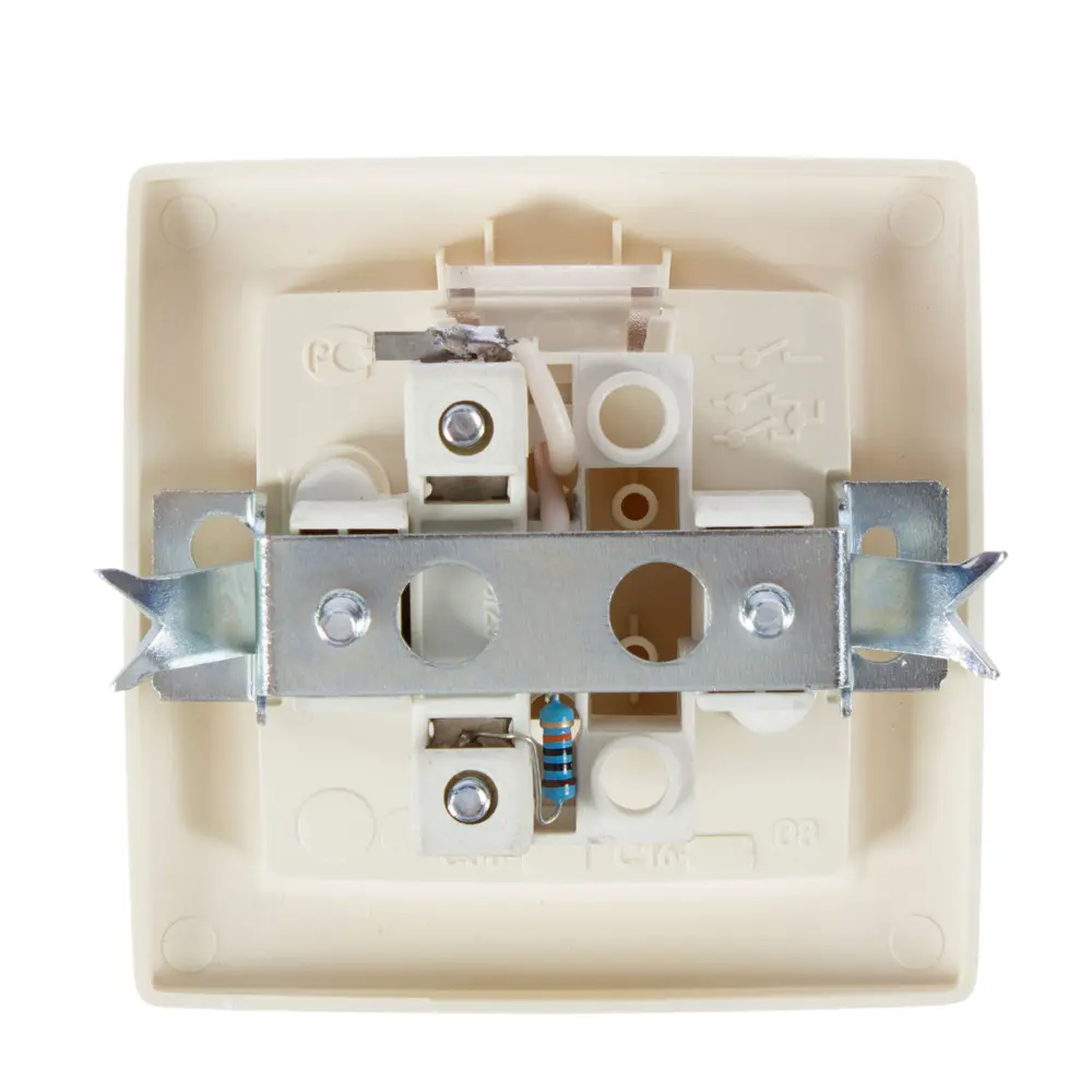 Выключатель Reone 1 клавиша цвет слоновая кость STLM-2147177 - Вид №2