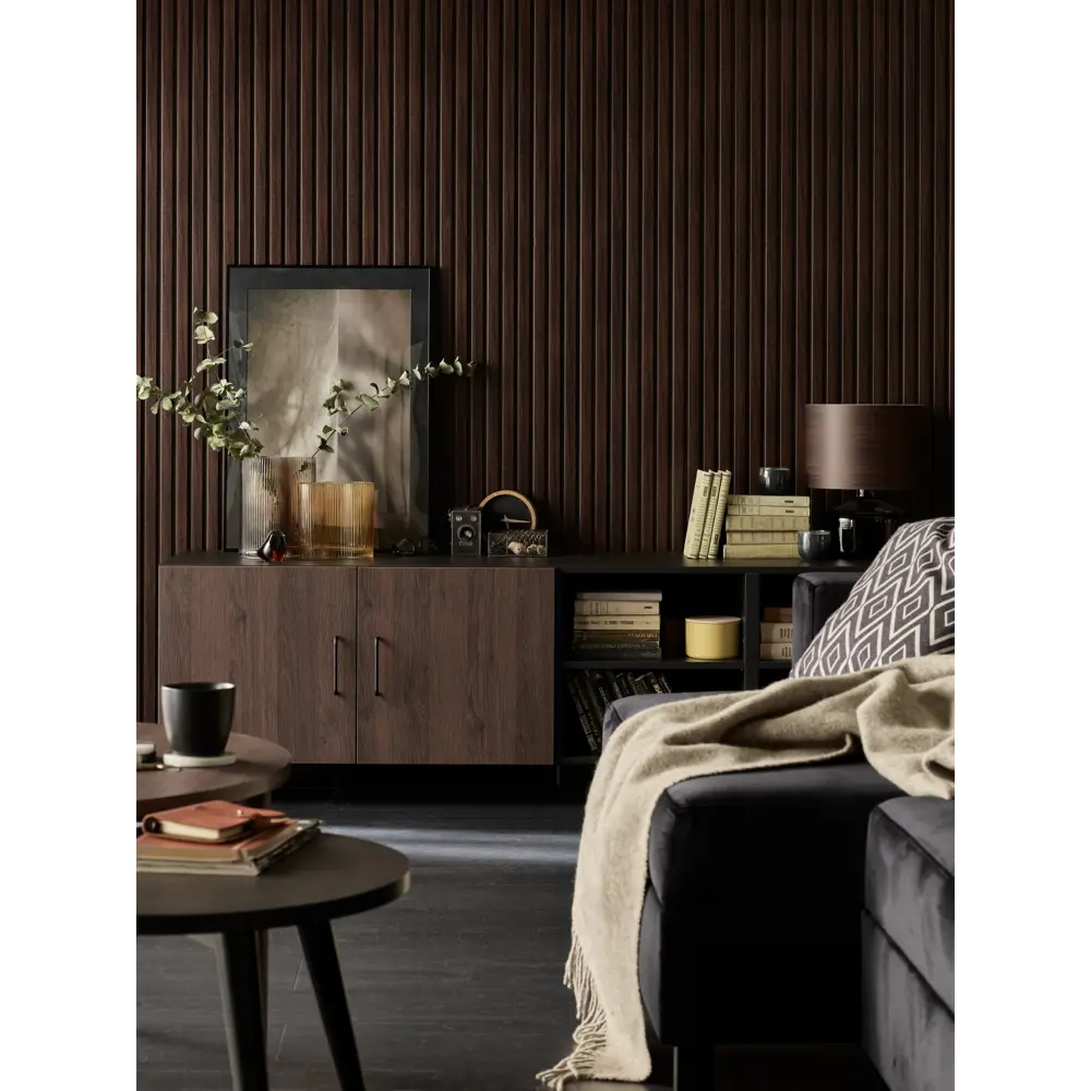 Боковая планка правая Line Trimrio M-Line Trim 26x12x2650 мм ПВХ цвет Chocolate 85517764 STLM-2112673 VILO  - Вид №2
