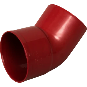 Отвод на 45° Murol цвет красный