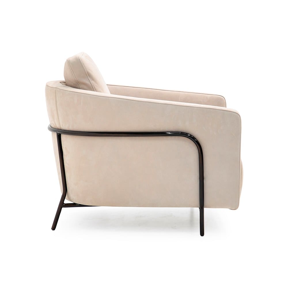 Кресло из нубука Formitalia ARCH-00005638