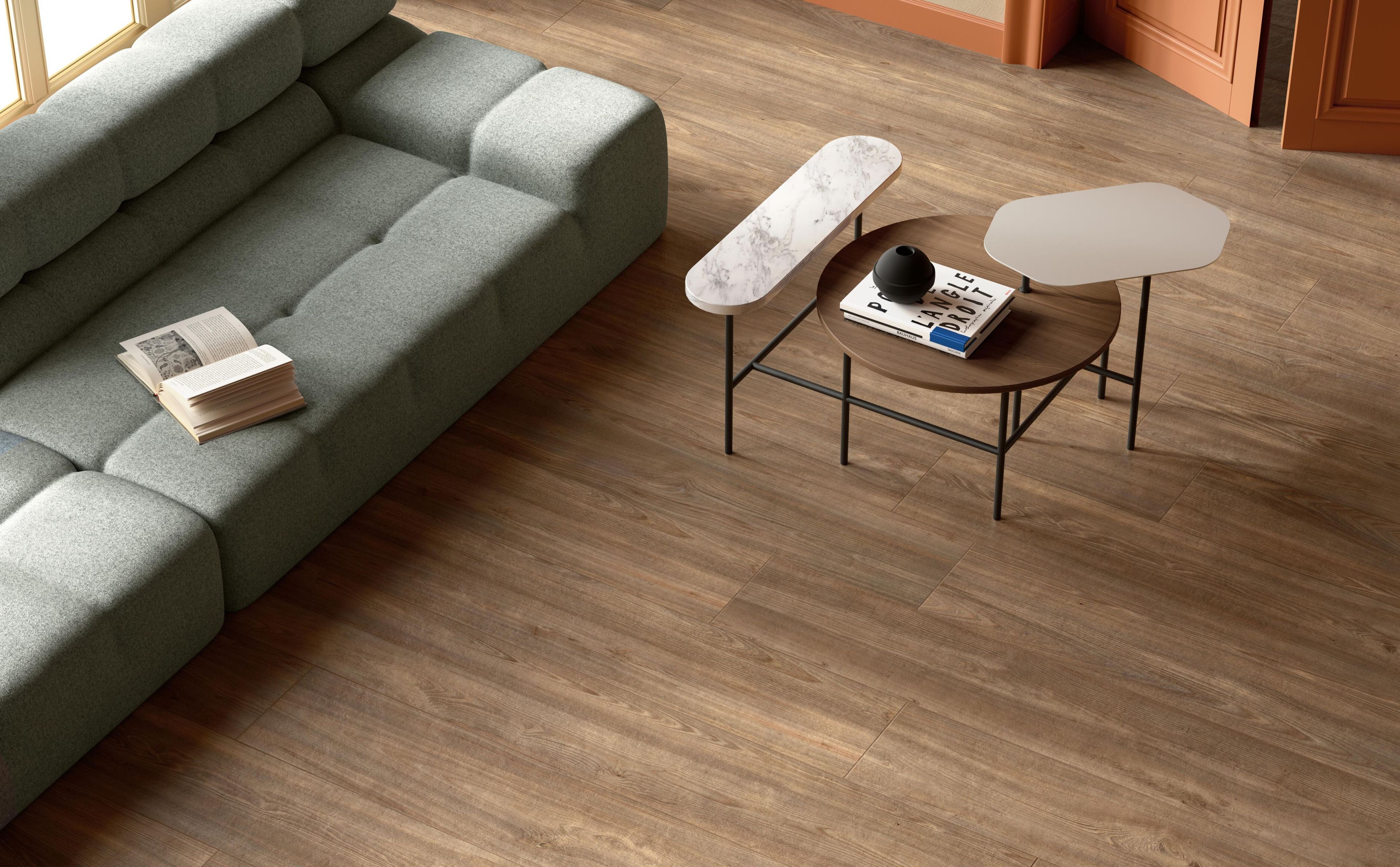 Пол/облицовка из керамогранита с эффектом древесины CERAMICA DEL CONCA NATIVE ARCH-00042119 - Вид №5