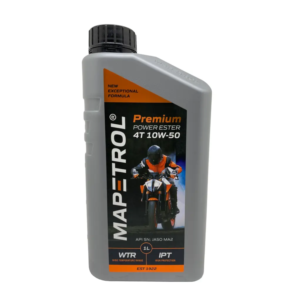 Масло моторное Mapetrol Premium Power Ester 4T 10W-50 1л