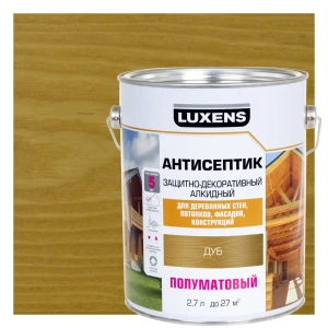 89348782 Антисептик алкидный Luxens полуматовый дуб 2.7 л STLM-1460293