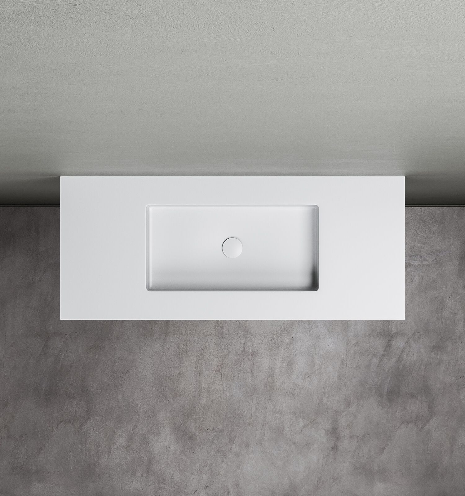 Подвесная раковина Corian® с столешницей Acquapazza Corian ® elements ARCH-00070343