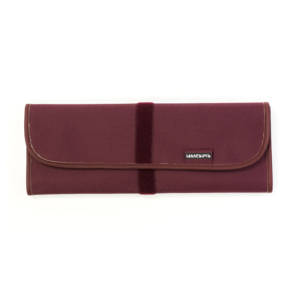 195011 Скрутка для хранения кистей бордо Малевичъ 