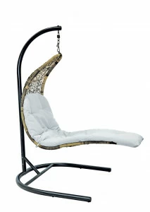 Подвесное кресло Banana ЭКО ДИЗАЙН ПЛЕТЕНАЯ 009501 Белый;коричневый
