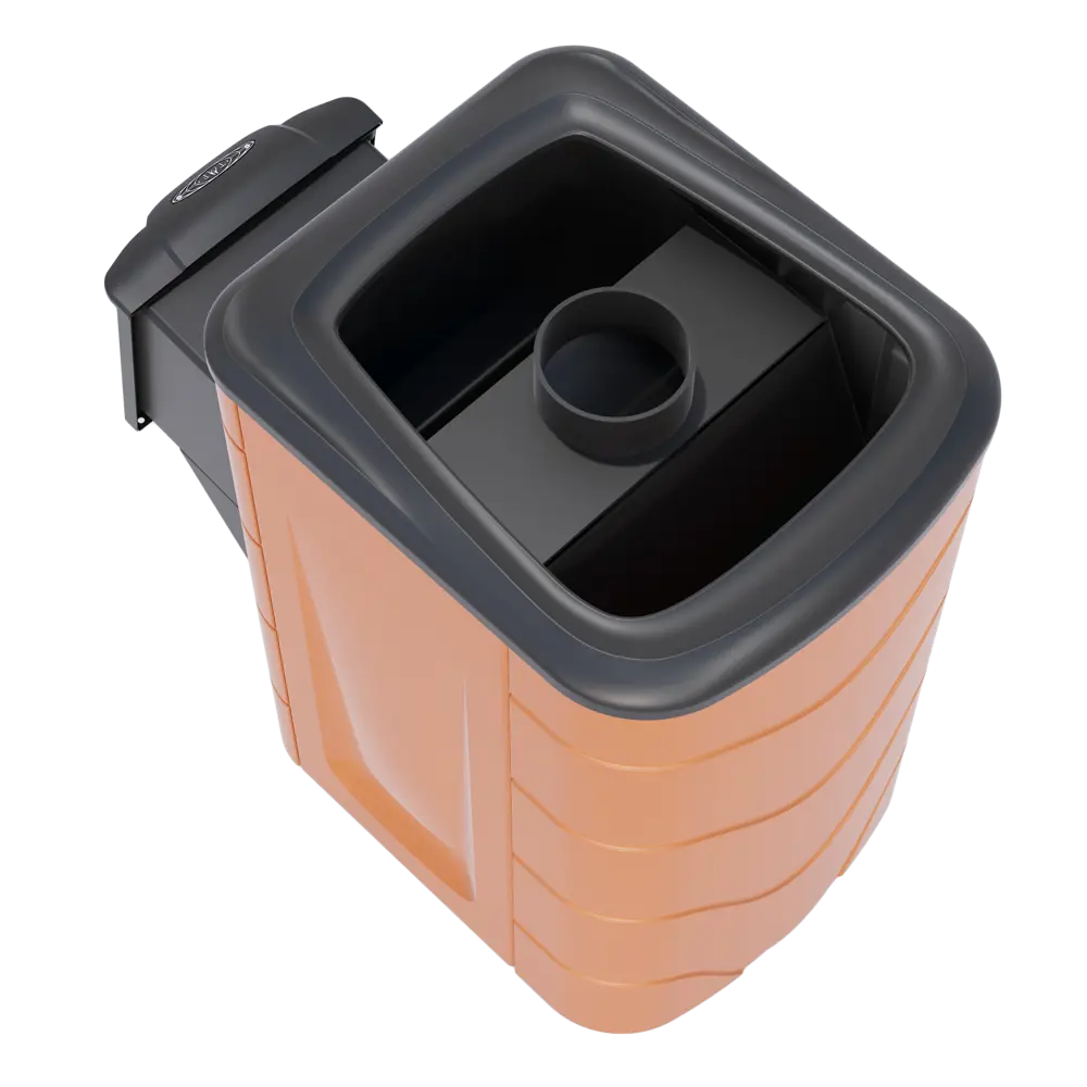 Печь банная дровяная ТМФ Компакт 2017 Carbon ДА, цвет терракота Tmf STLM-2160170 - Вид №2