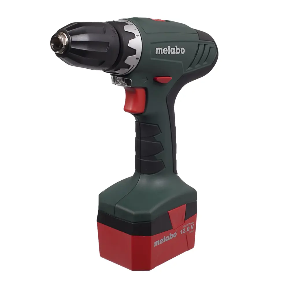 Шуруповерт Metabo BS 12, Ni-Cd 12 В, 1,7 Ач STLM-2064178