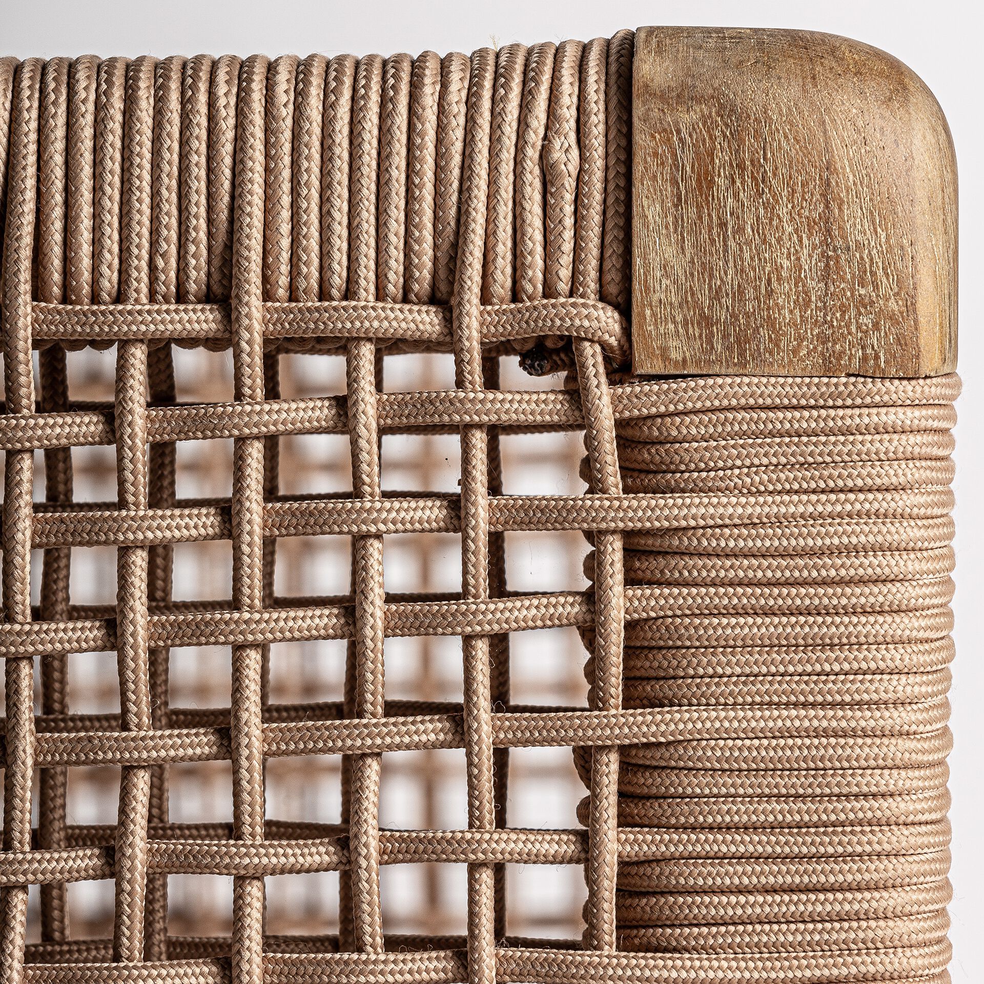 Кресло из ткани и дерева с подлокотниками Vical Home Trena ARCH-00011121 - Вид №4